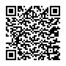 QR код за телефонен номер +12017107883