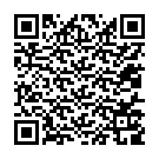 QR код за телефонен номер +12017109703