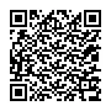 QR-код для номера телефона +12017136181