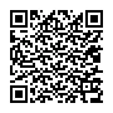 QR kód a telefonszámhoz +12017136182