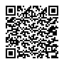 QR-koodi puhelinnumerolle +12017136183