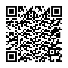 QR-код для номера телефона +12017139359