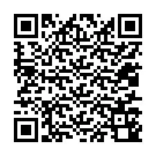 Código QR para número de telefone +12017140583