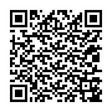 Código QR para número de teléfono +12017147030