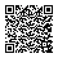 Código QR para número de teléfono +12017147232