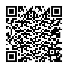 QR kód a telefonszámhoz +12017147233