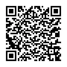 QR kód a telefonszámhoz +12017149800