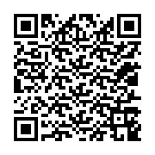 Código QR para número de telefone +12017149869