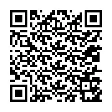 Kod QR dla numeru telefonu +12017151543