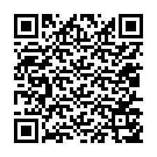 QR код за телефонен номер +12017157766