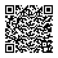 QR kód a telefonszámhoz +12017162486