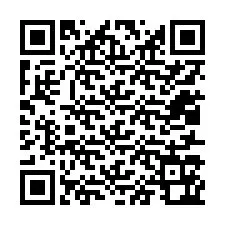 QR kód a telefonszámhoz +12017162487