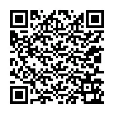 QR-koodi puhelinnumerolle +12017162534