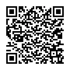 QR код за телефонен номер +12017165582