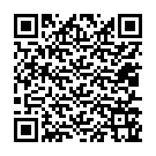 Código QR para número de teléfono +12017165627