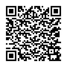 QR код за телефонен номер +12017191698