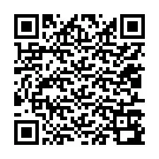 QR код за телефонен номер +12017192826