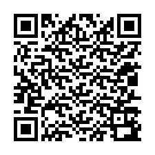 QR код за телефонен номер +12017192974