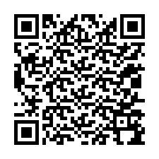 QR-код для номера телефона +12017194370