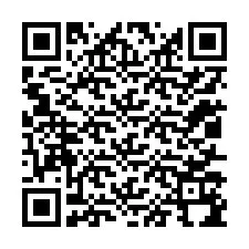 Kode QR untuk nomor Telepon +12017194391