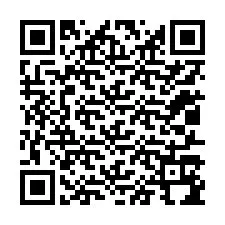 QR-koodi puhelinnumerolle +12017194831