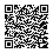 QR-koodi puhelinnumerolle +12017202069