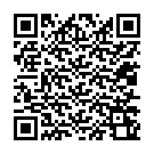 QR-код для номера телефона +12017260693