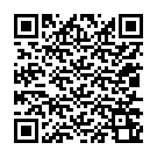 QR kód a telefonszámhoz +12017260694