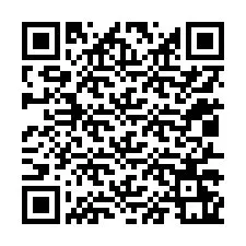 QR код за телефонен номер +12017261560