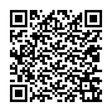 Kode QR untuk nomor Telepon +12017261562