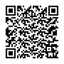 QR код за телефонен номер +12017261825