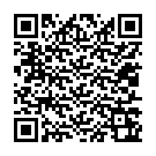 QR-code voor telefoonnummer +12017262433