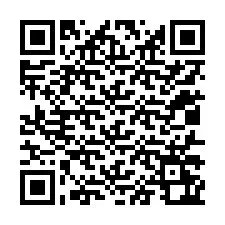 QR код за телефонен номер +12017262640