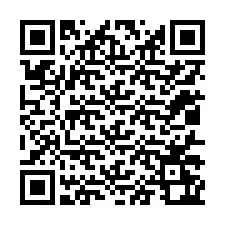 QR код за телефонен номер +12017262741