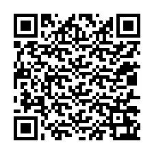 Codice QR per il numero di telefono +12017263244