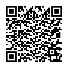 QR Code สำหรับหมายเลขโทรศัพท์ +12017263341