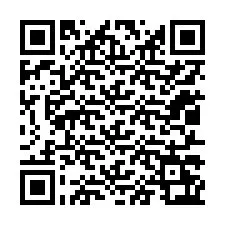 Kode QR untuk nomor Telepon +12017263425