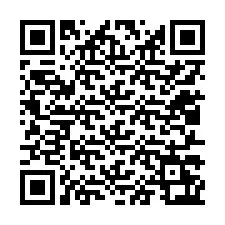 QR-koodi puhelinnumerolle +12017263426