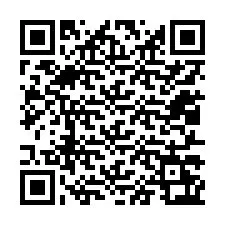 Codice QR per il numero di telefono +12017263427