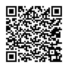 Kode QR untuk nomor Telepon +12017263437