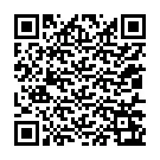 Kode QR untuk nomor Telepon +12017263604