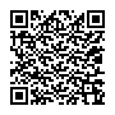 QR-kood telefoninumbri jaoks +12017264028