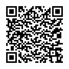 QR kód a telefonszámhoz +12017264880