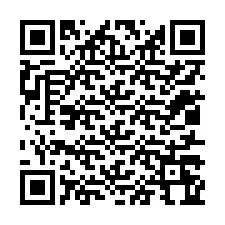 Código QR para número de telefone +12017264881