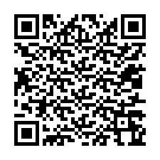 QR-koodi puhelinnumerolle +12017264883