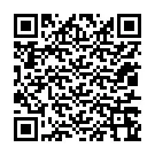 Código QR para número de teléfono +12017264885