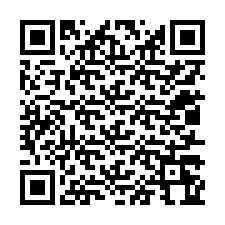 QR kód a telefonszámhoz +12017264894