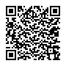 Código QR para número de teléfono +12017264897