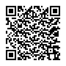 QR-kood telefoninumbri jaoks +12017264899