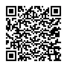 Código QR para número de telefone +12017264907